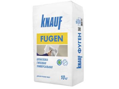 Шпаклевка гипсовая до 5мм ФУГЕНФЮЛЛЕР KNAUF 10кг (110), рис. 1
