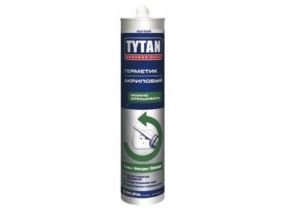 Герметик акриловый белый 280мл TYTAN Professional (12) , рис. 1
