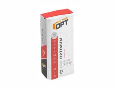 Клей для плитки, керамогранита, наружных работ OPTIMUM ОРТ 25кг (56), рис. 1