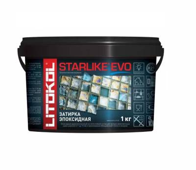 Затирка д/швов эпоксидная STARLIKE EVO S.208 SABBIA  2,5кг LITOKOL, рис. 1